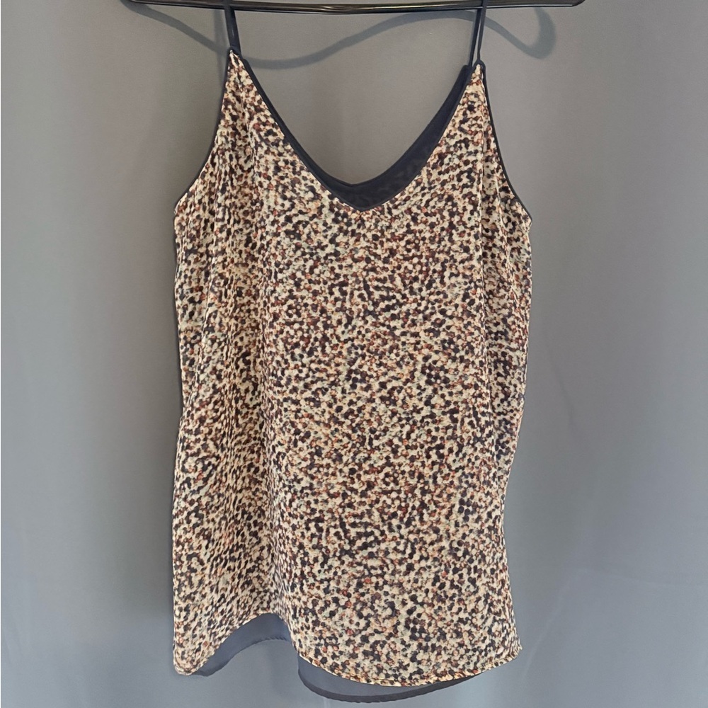 ZARA Basic Cami – XS – Multicolor (Tan, Blue & Rust)